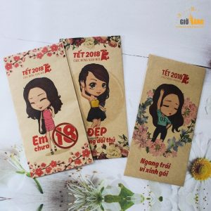 Mẫu bao lì xì rẻ, đẹp tại TpHcm